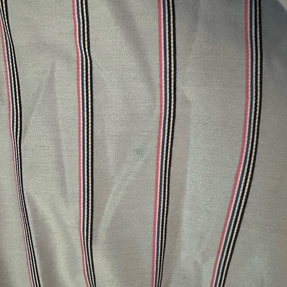 EUC Talbots Sleeveless Striped Blue Blouse, Sz 14. Great under a suit. - Picture 5 of 9